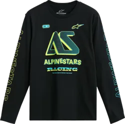 Alpinestars Adult Men Ayess LS Tee S Black