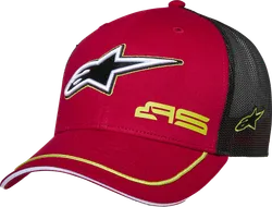 Alpinestars Adult Unisex Exceed Trucker Hat One Size Red Black