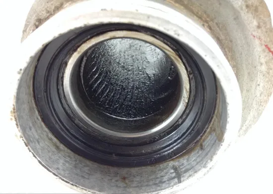 Rear Wheel Axle Bearing Carrier From 2005 Honda TR400EPARTS 1378A