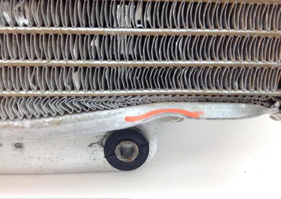 Engine Radiator Cooling 2004 Yamaha YFZ450 1390A x