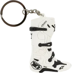 Alpinestars Tech 10 Boot Keychain White
