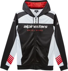 Alpinestars Adult Men Sessions II Hoodie L Black Red White