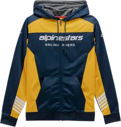 Alpinestars Adult Men Sessions II Hoodie 2XL Navy Gold
