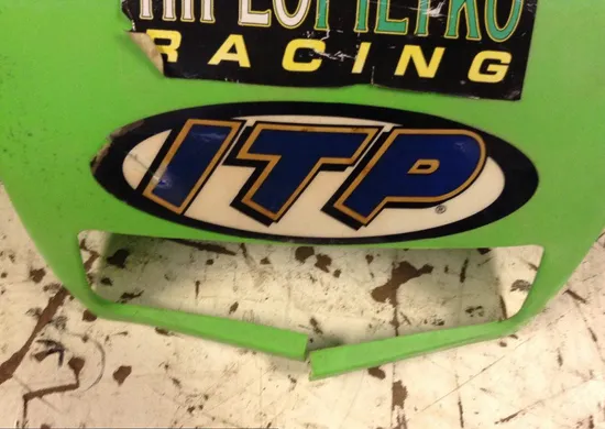 Rear Fender Fenders Plastic 2007 Kawasaki Brute Force 650 KVF650E 4x4 1391 x