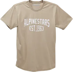 Alpinestars Adult Men Arched Premium T-Shirt XL Tan