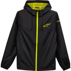 Alpinestars Adult Men Treq Jacket Black Hi Viz Yellow XL