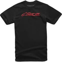 Alpinestars Adult Men Ride 3.0 T-Shirt 2XL Black Red