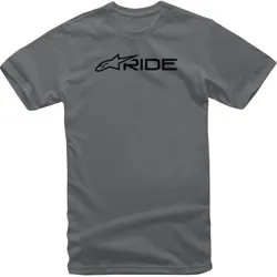 Alpinestars Adult Men Ride 3.0 T-Shirt 2XL Black Gray