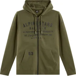 Alpinestars Adult Men Region Hoodie L Green