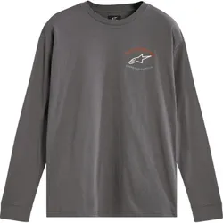 Alpinestars Adult Men Full Face Long-Sleeve T-Shirt M Gray