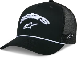 Alpinestars Adult Unisex Agree Trucker Hat One Size Black White