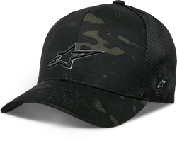 Alpinestars Adult Unisex Recon Camo Trucker Hat One Size Camo Black Camo Green