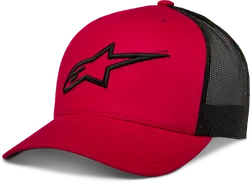 Alpinestars Adult Unisex 3D Ageless Trucker Hat One Size Red