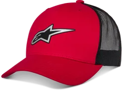 Alpinestars Adult Unisex Reflect Ageless Trucker Hat One Size Red Black