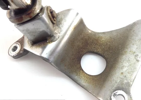 Left Side Rearset Bracket from 1994 Honda VF750 Magna x