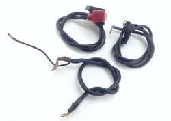 Positive Negative Battery Starter Wires 2002 Kawasaki Prairie 650 4x4 1395