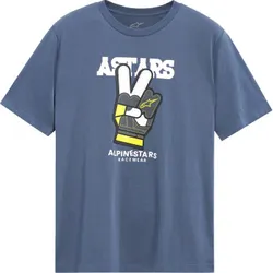 Alpinestars Adult Men Peaceout CSF T-Shirt 2XL Blue