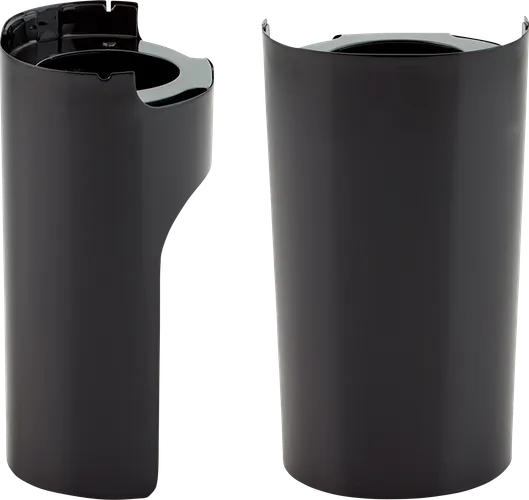 Arlen Ness Steel Black Fork Boots Guards Pair for Fat Tire