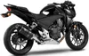 Yoshimura R-77 Street Slip On CF Exhaust Pipe Honda CBR500R CB500F CB500X
