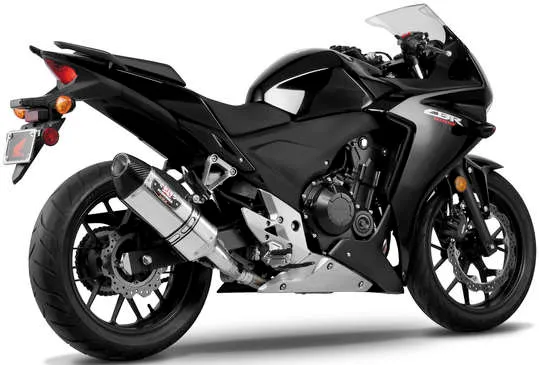 Yoshimura R-77 Street Slip On Stainless Steel Exhaust Pipe Honda  2