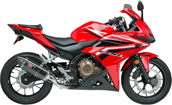 Yoshimura R-77 Signature Slip On CF Exhaust Pipe Honda CBR500R CB500F