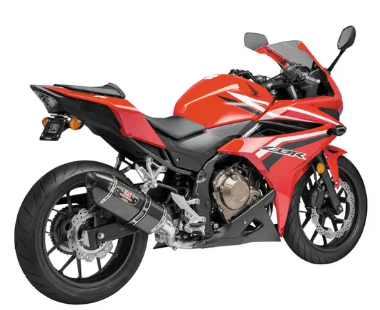 Yoshimura R-77 Signature Slip On CF Exhaust Pipe Honda CBR500R CB500F