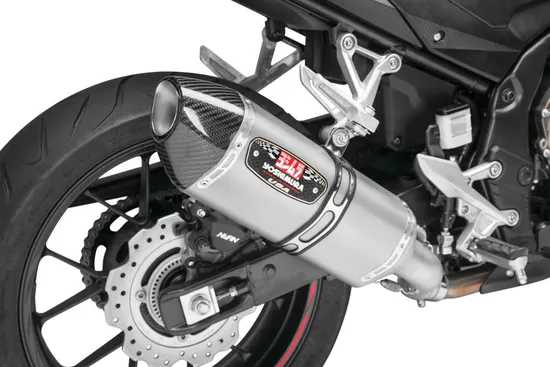 Yoshimura R-77 Street Slip On SS Exhaust Pipe Works Honda CBR500R