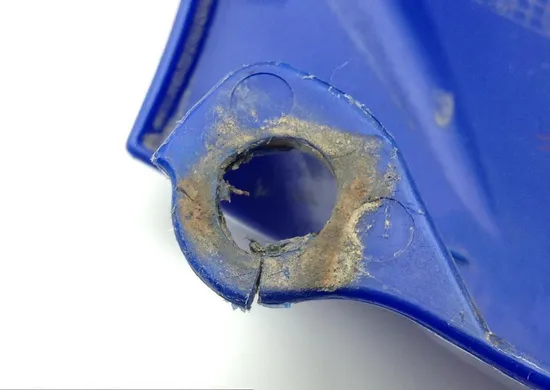 Left Gas Tank Plastic Side Shrouds Covers D Yamaha YFZ450 2005 1454 x