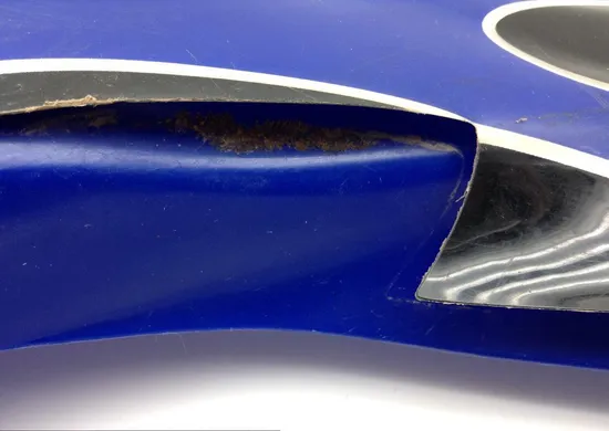 Left Gas Tank Plastic Side Shrouds Covers D Yamaha YFZ450 2005 1454 x