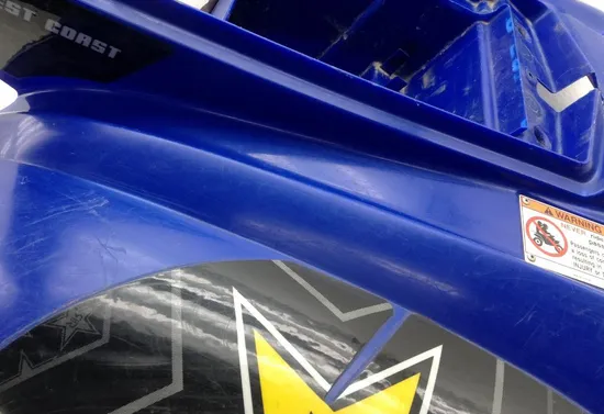 Rear Fender Fenders Plastic B Yamaha Raptor 660 2003 1454 x