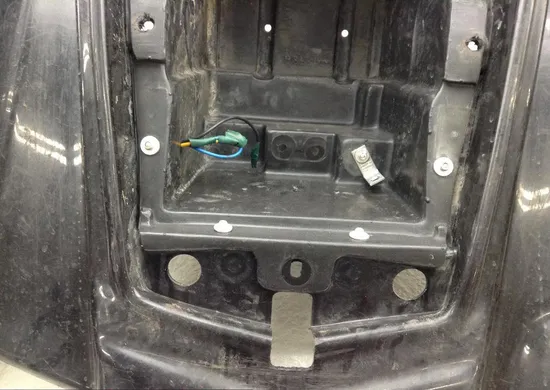 Rear Fender Fenders Plastic 2003 Yamaha Raptor 660R YFM660R 1436A x