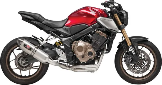Yoshimura R-77 Race Full System SS Exhaust Pipe Works Honda CB650R 3