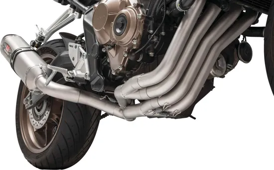 Yoshimura R-77 Race Full System SS Exhaust Pipe Works Honda CB650R