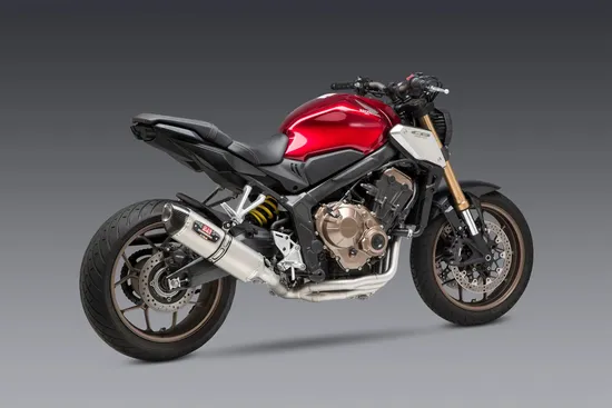 Yoshimura R-77 Race Full System SS Exhaust Pipe Works Honda CB650R 8