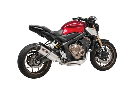 Yoshimura R-77 Race Full System SS Exhaust Pipe Works Honda CB650R 2