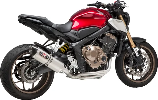 Yoshimura R-77 Race Full System SS Exhaust Pipe Works Honda CB650R 5