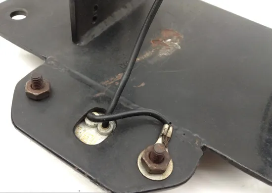 Side Mount License Plate Holder 2006 Suzuki Hayabusa GSX1300R 1472 x