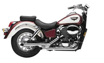 Cobra Chrome Full Drag Exhaust Muffler Tail Pipe System