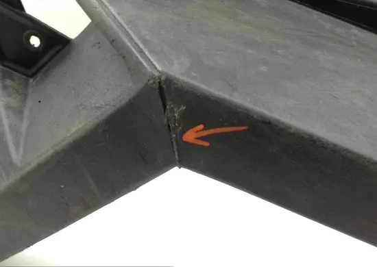 Left Side Cover 2013 Polaris RZR XP 900 LE EPS 1498 x