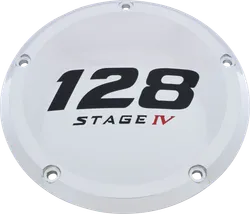 CE Chrome Billet 128 Stage IV Derby Cover