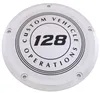 CE Chrome Billet 128 Circle Derby Cover