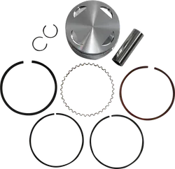 JE Piston Kit Rings Pins Round 4mm OB 101mm Bore 10.6:1
