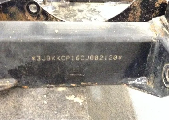 Frame Chassis Ez Reg From 2012 Can Am Commander 1000 x