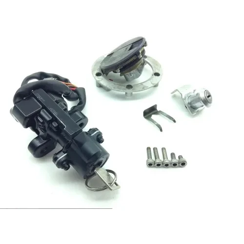 Lockset Ignition Trunk Tank Gas Cap Key 2006 Suzuki GSXR750 1493 3