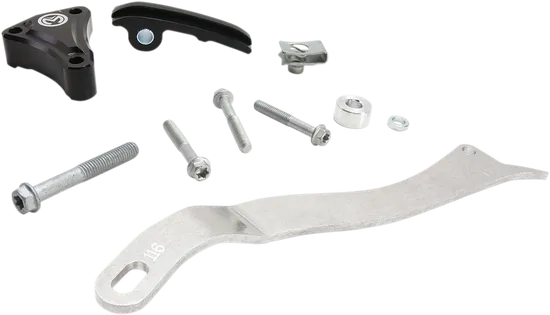 Moose Black Aluminum Clutch Slave Cylinder Case Saver Guard Kit