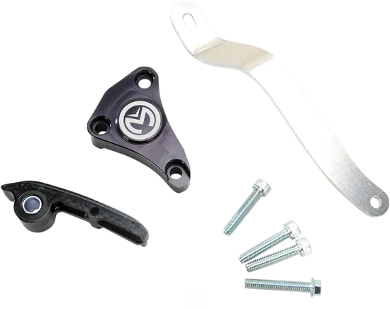 Moose Black Aluminum Clutch Slave Cylinder Case Saver Guard Kit