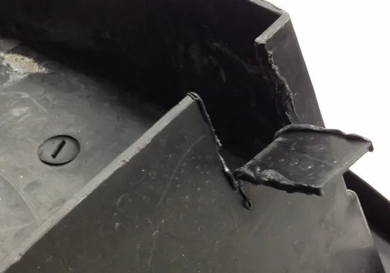 Rear Battery Tail Under Tray Cover 2011 Suzuki Vstrom 650 DL650A ABS 1507