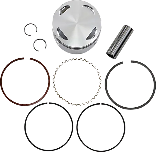 JE Piston Kit Rings Pins Round STD 100mm Bore 11.25:1