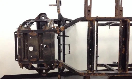 Frame Chassis CLN Ready To Go 2008 Polaris Ranger XP 700 4x4 EFI 1419 x