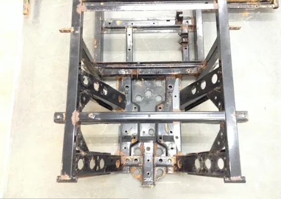 Frame Chassis CLN Ready To Go 2008 Polaris Ranger XP 700 4x4 EFI 1419 x